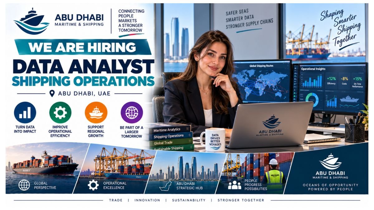 Data Analyst Shipping Operations Jobs Abu Dhabi UAE 2026