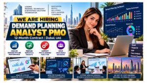 Demand Planning Analyst PMO Jobs Dubai UAE 2026 