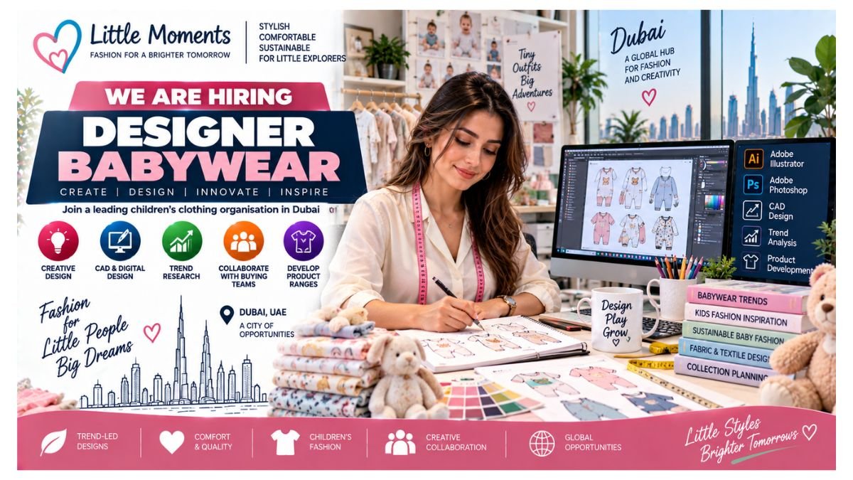 Designer Babywear Jobs Dubai UAE 2026