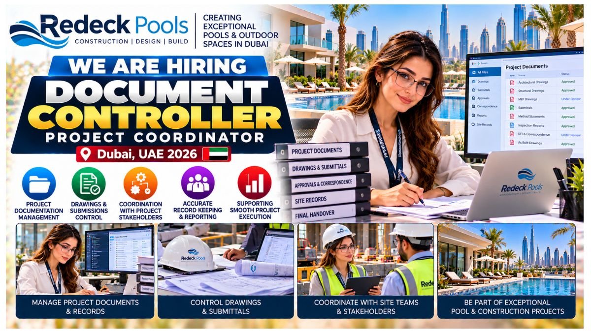 Document Controller Jobs Dubai 2026