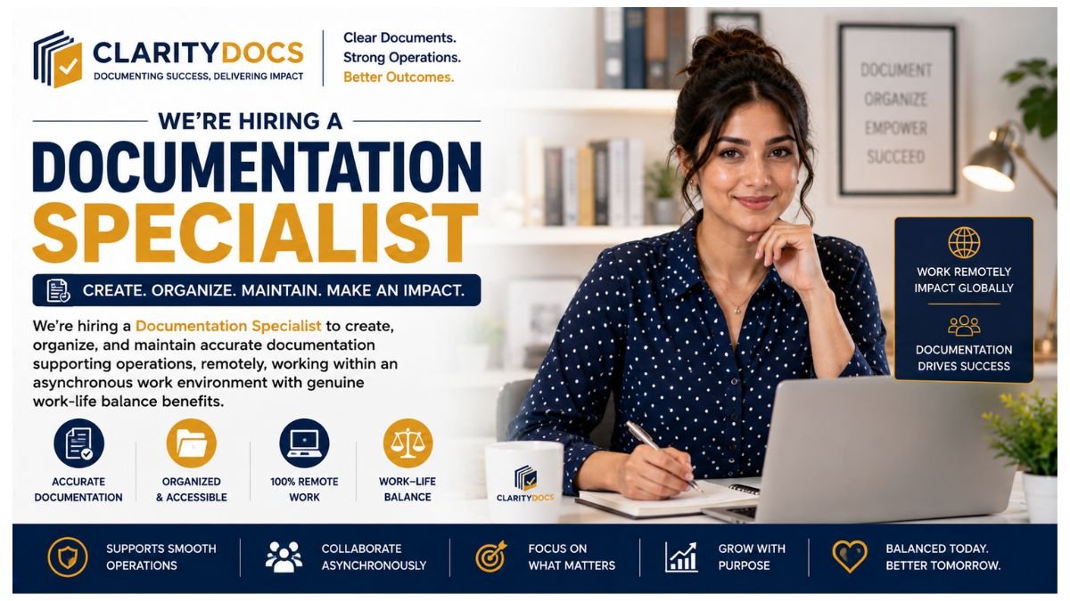 Documentation Specialist Jobs UAE 2026