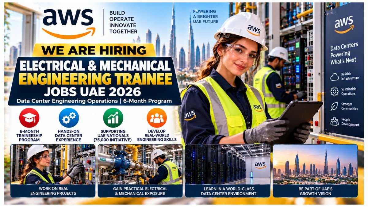 Electrical & Mechanical Engineering Trainee Jobs UAE 2026 