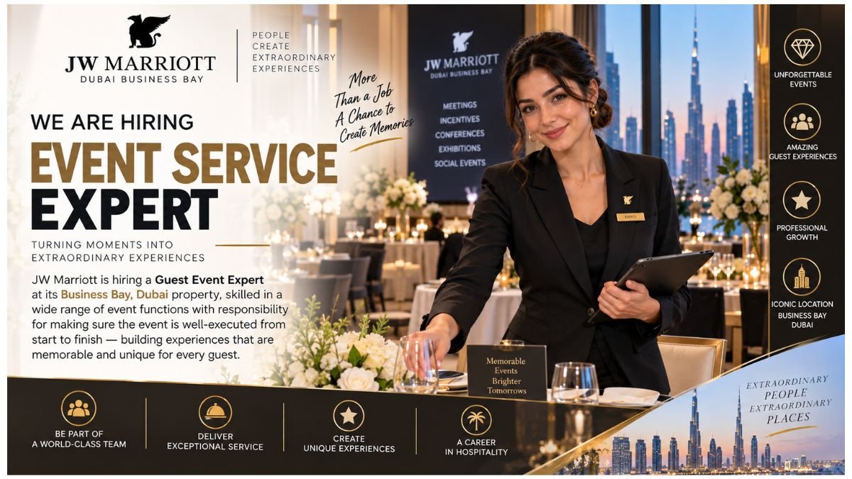 Event Service Expert Jobs Dubai 2026
