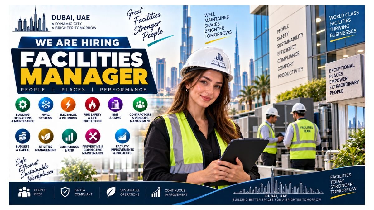 Facilities Manager Jobs Dubai UAE 2026