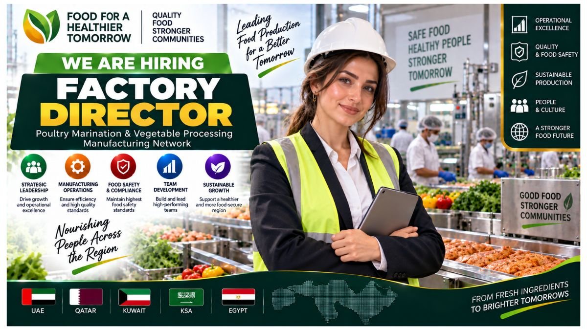 Factory Director Jobs UAE 2026