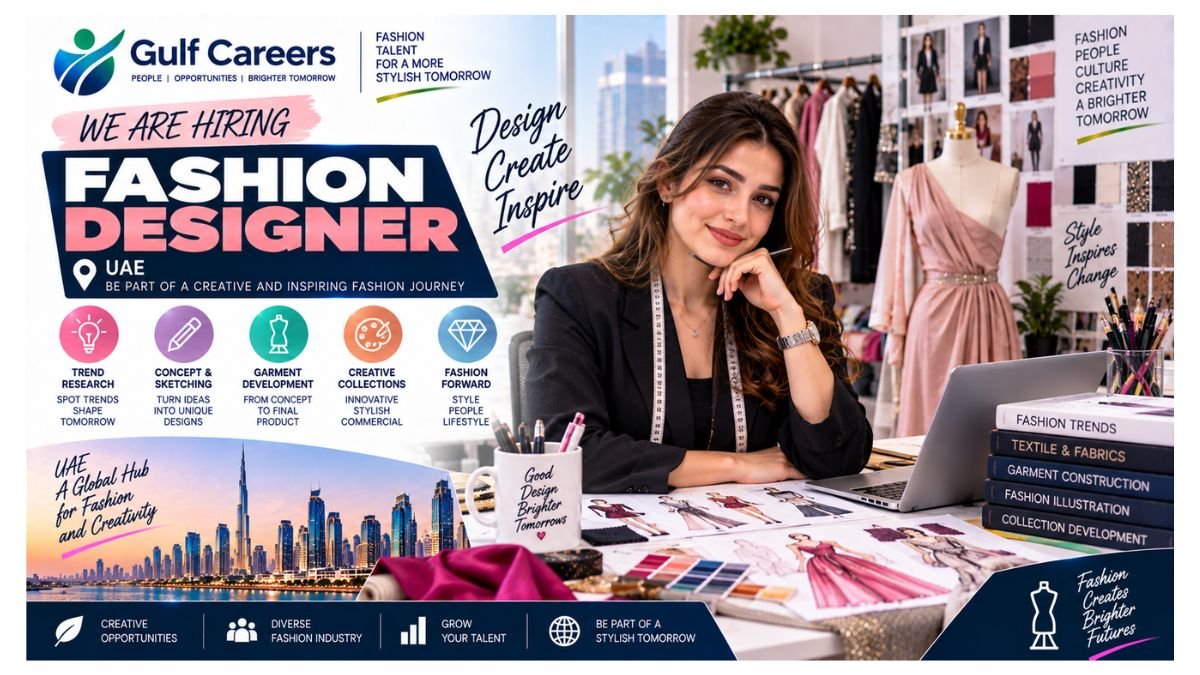 Fashion Designer Jobs UAE 2026