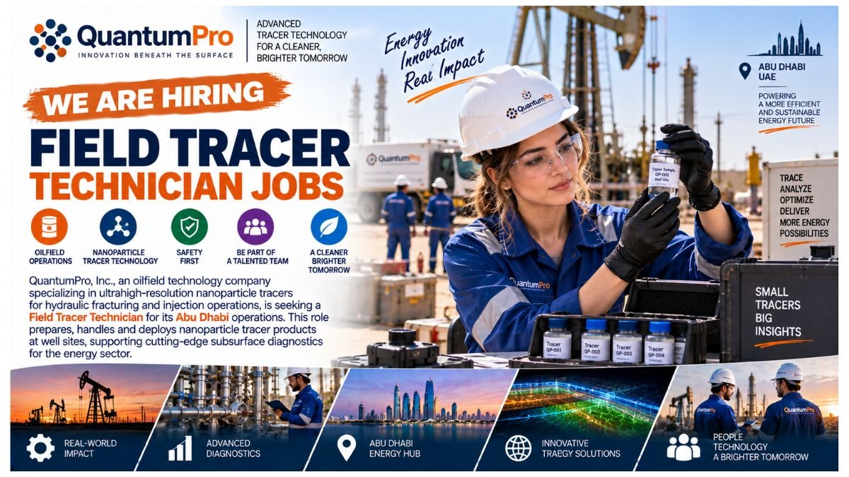 Field Tracer Technician Jobs UAE 2026