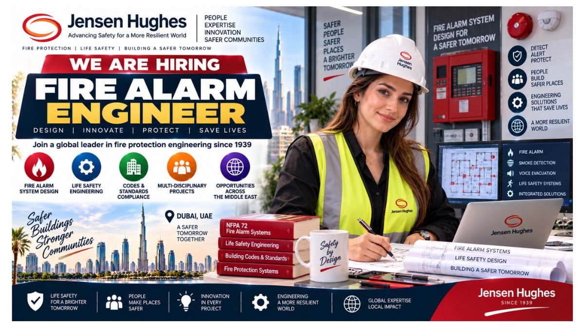 Fire Alarm Engineer Jobs Dubai UAE 2026