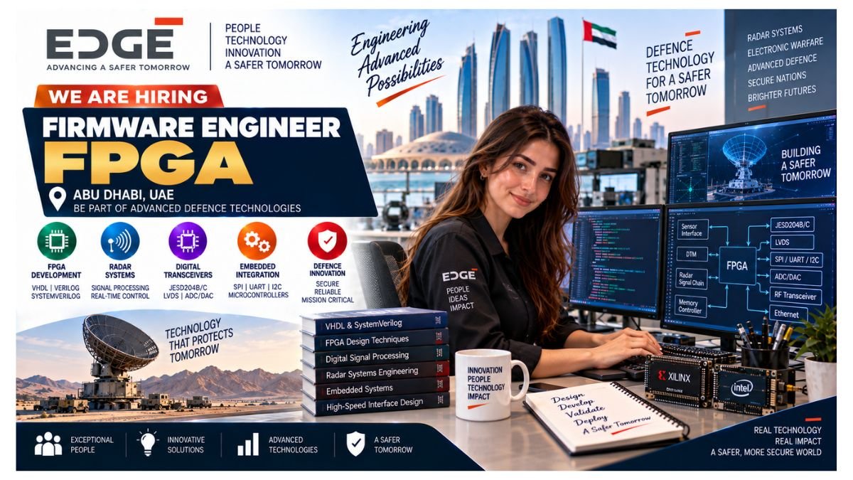 Firmware Engineer FPGA Jobs Abu Dhabi UAE 2026