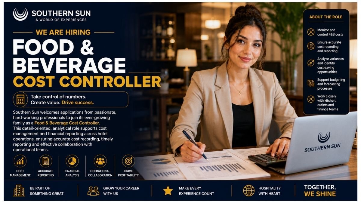 Food & Beverage Cost Controller Jobs UAE 2026
