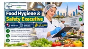Food Hygiene & Safety Executive Jobs Dubai 2026
