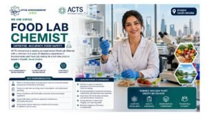 Food Lab Chemist Jobs Riyadh Saudi Arabia 2026