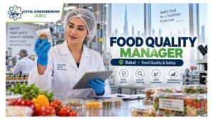 Food Quality Manager Jobs Dubai 2026