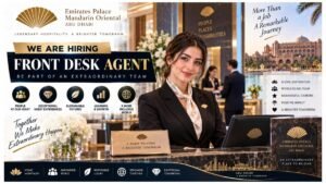 Front Desk Agent Jobs UAE 2026