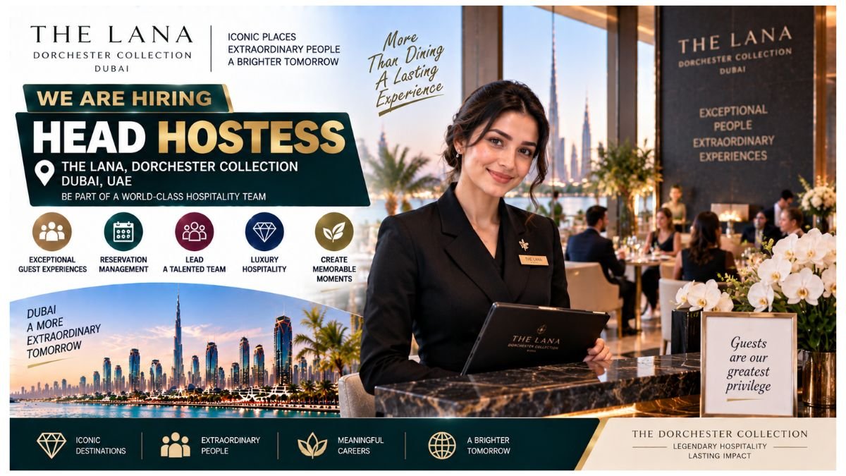 Head Hostess Jobs UAE 2026