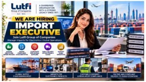 Import Executive Jobs UAE 2026