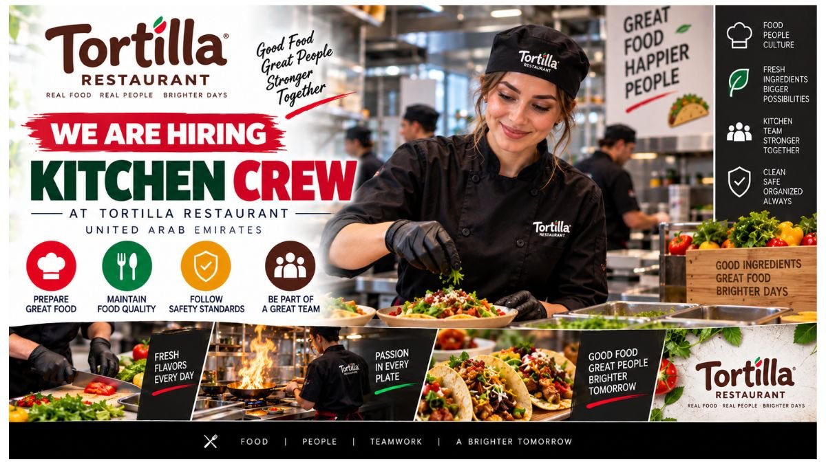 Kitchen Crew Jobs UAE 2026
