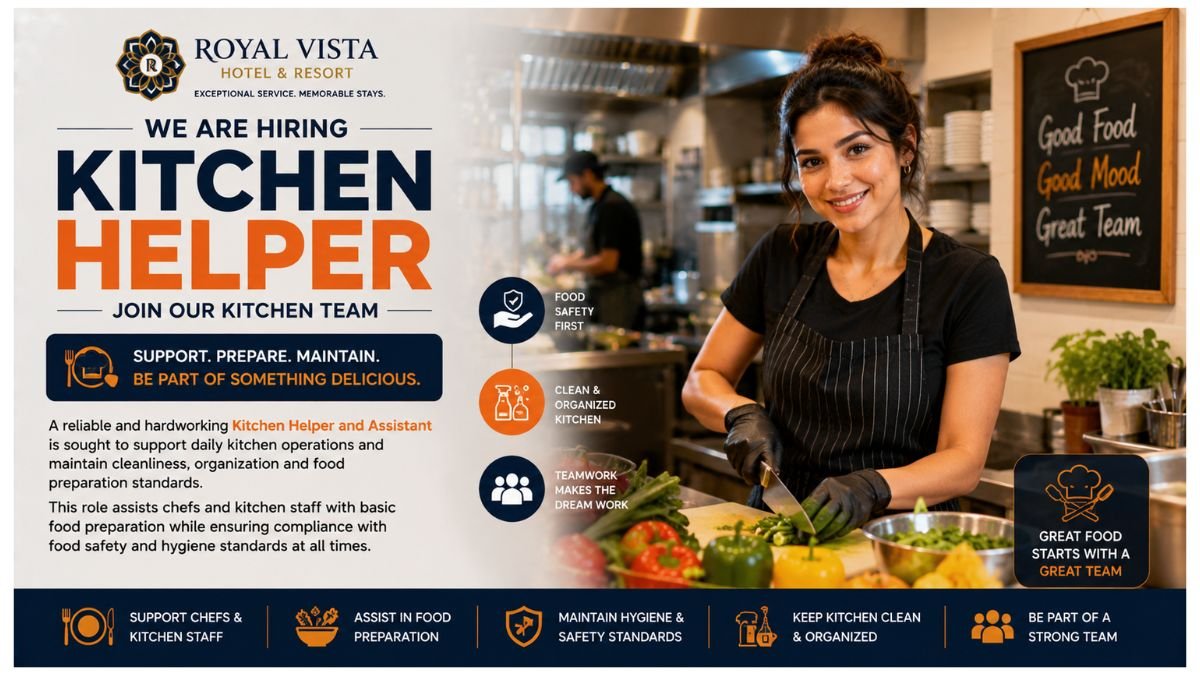 Kitchen Helper Jobs UAE 2026