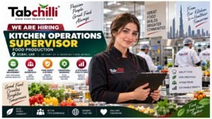 Kitchen Operations Supervisor Jobs UAE 2026