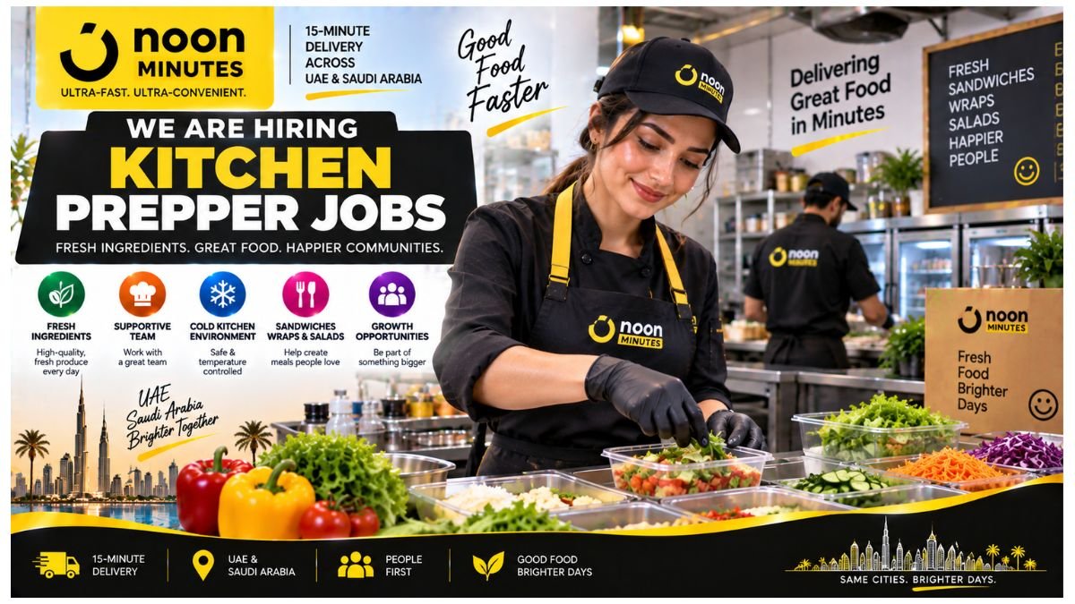 Kitchen Prepper Jobs UAE 2026