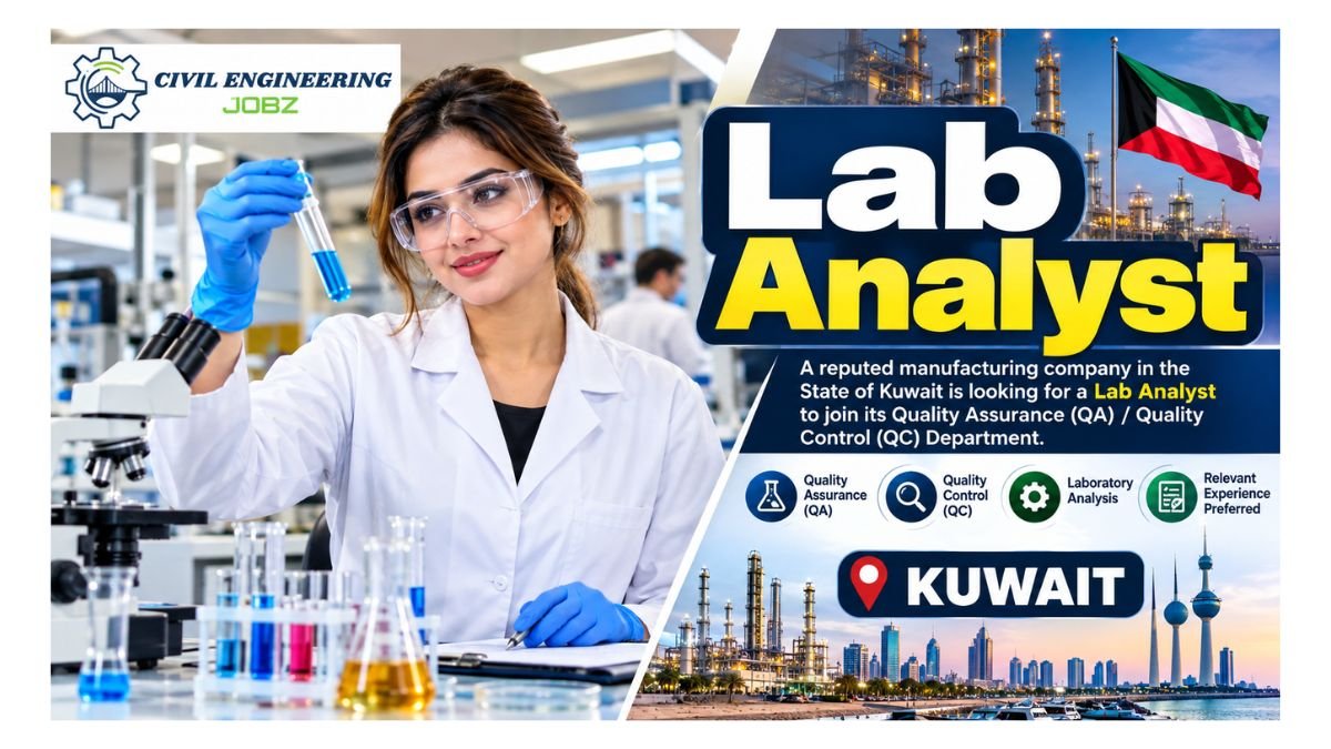Lab Analyst Jobs Kuwait 2026
