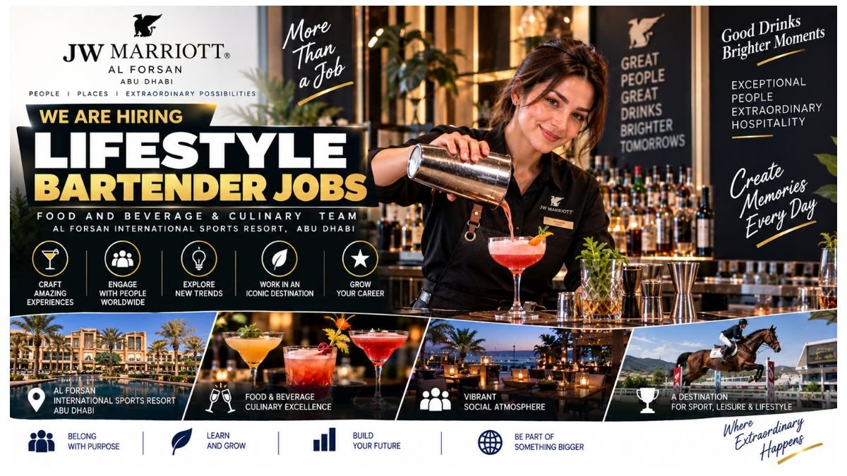 Lifestyle Bartender Jobs UAE 2026