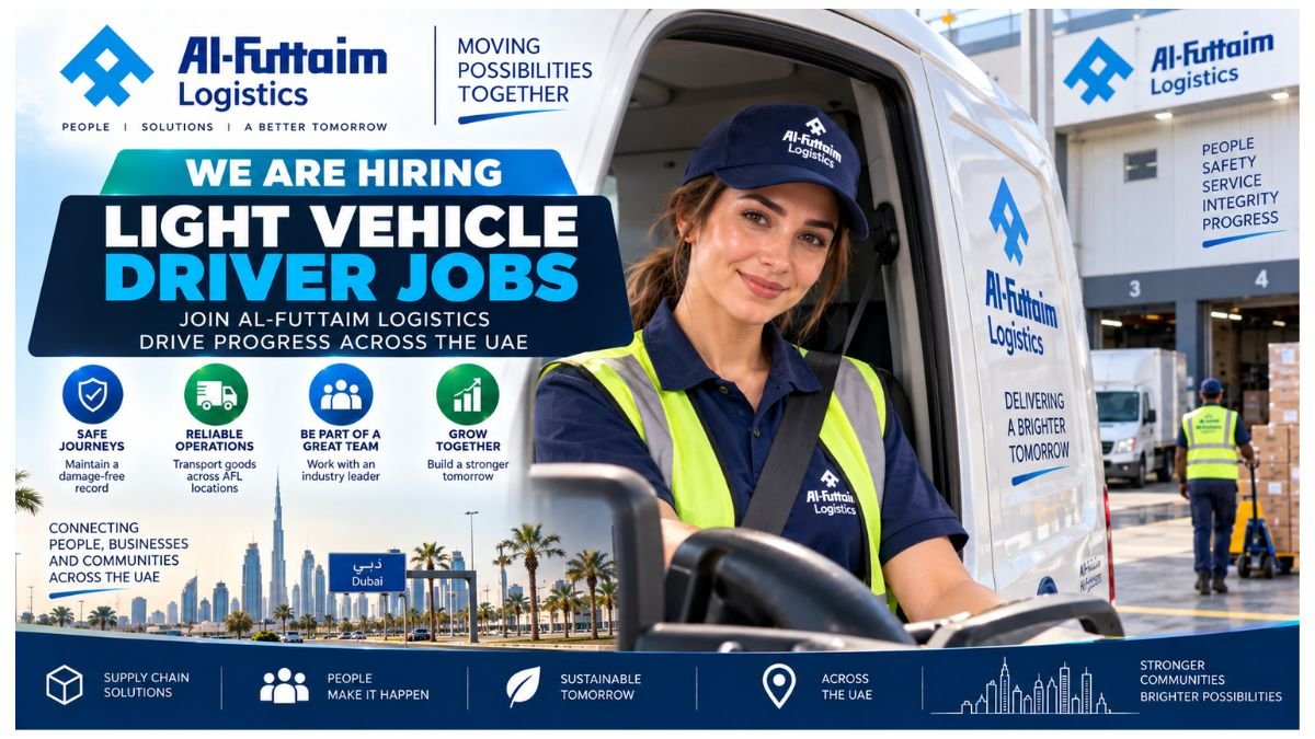 Light Vehicle Driver Jobs UAE 2026