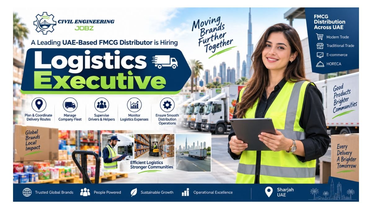 Logistics Executive Jobs Sharjah UAE 2026 