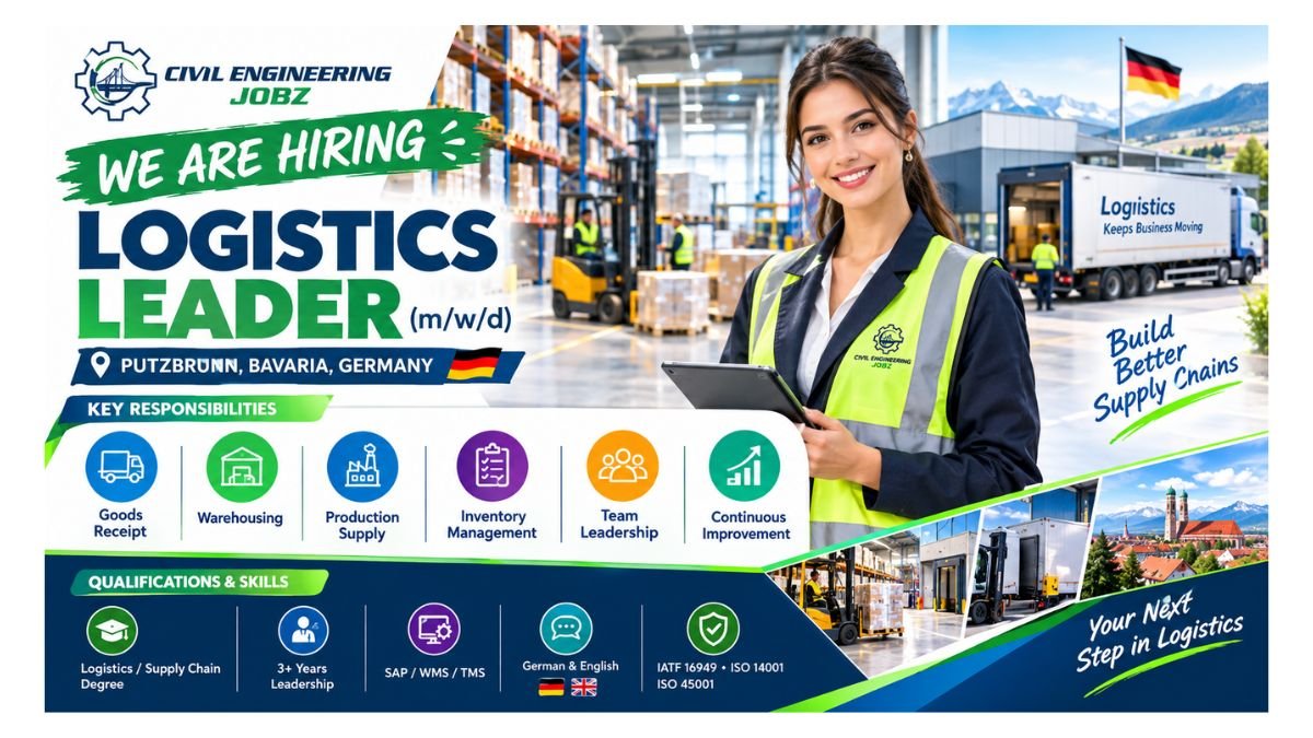 Logistics Leader Jobs Putzbrunn Bavaria Germany 2026 