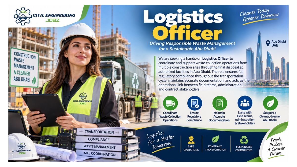 Logistics Officer Jobs Abu Dhabi 2026