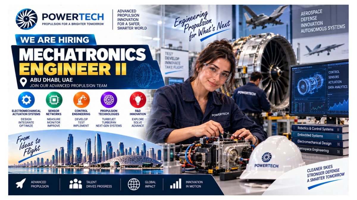 Mechatronics Engineer II Jobs Abu Dhabi UAE 2026