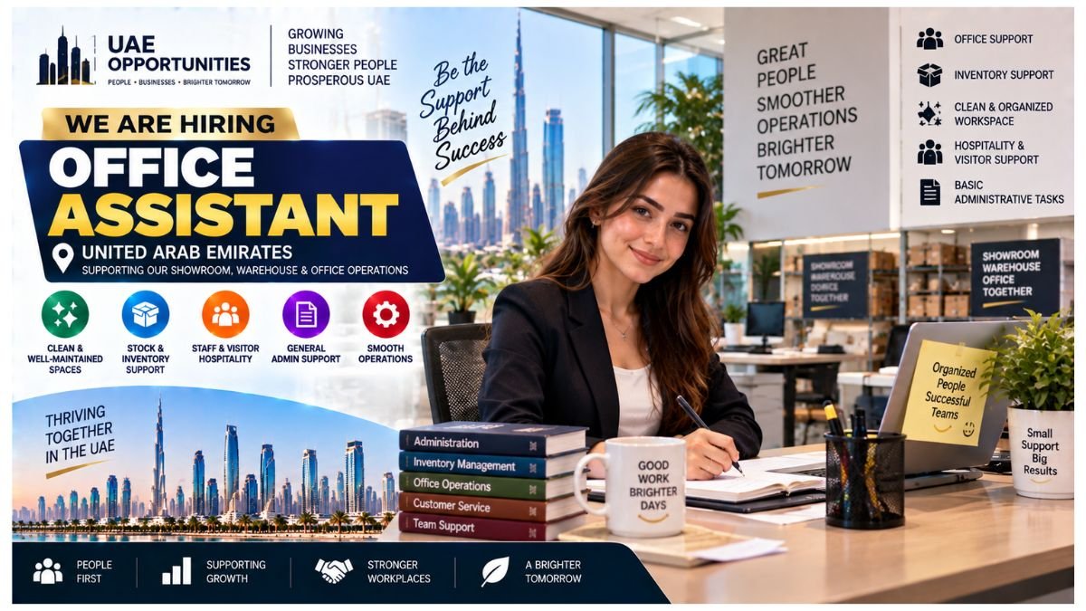 Office Assistant Jobs UAE 2026