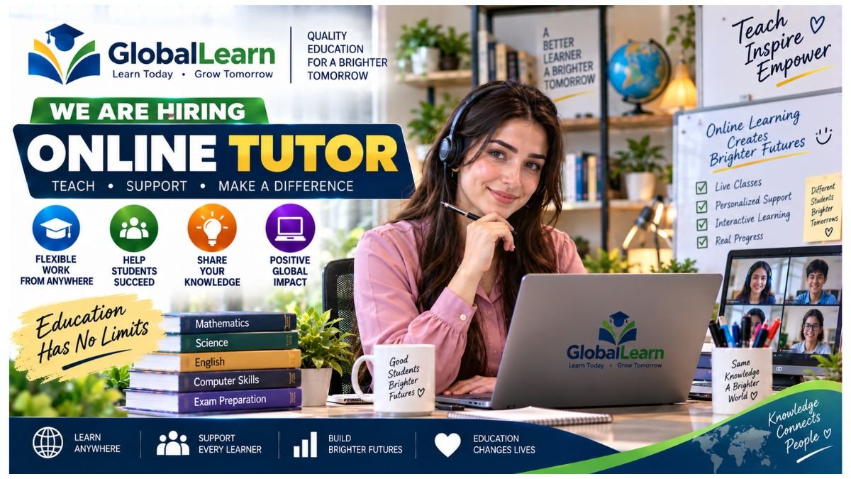 Online Tutor Jobs UAE 2026