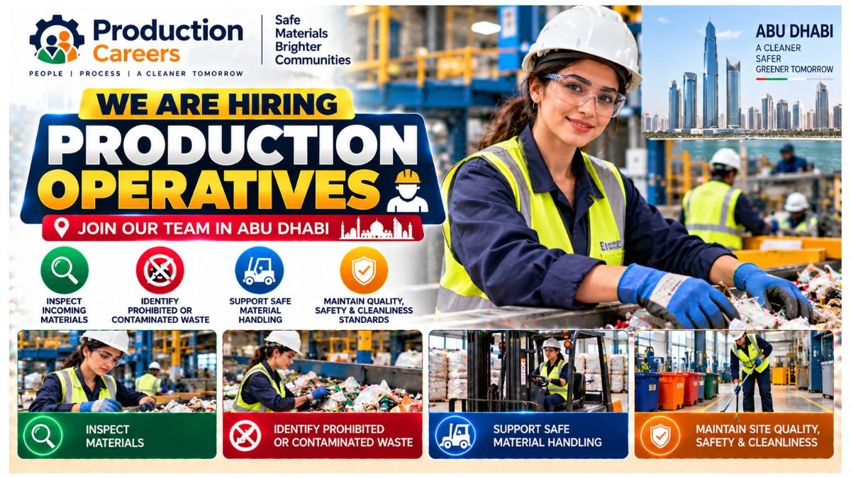 Production Operatives Jobs Abu Dhabi 2026