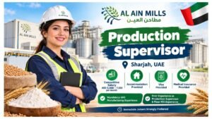 Production Supervisor Jobs Sharjah UAE 2026