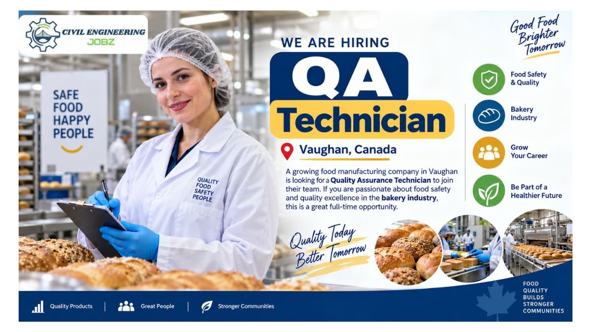 QA Technician Jobs Vaughan 2026 