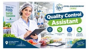 Quality Control Assistant Jobs Dubai 2026 