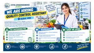 Quality Control Assistant Jobs Dubai 2026