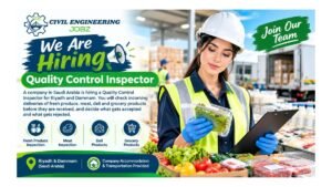 Quality Control Inspector Jobs Saudi Arabia 2026