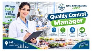 Quality Control Manager Jobs UAE 2026