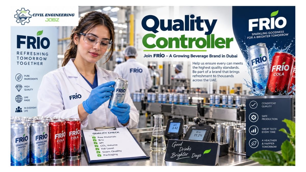 Quality Controller Jobs Dubai 2026