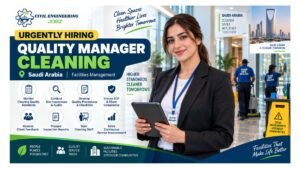 Quality Manager Cleaning Jobs Saudi Arabia 2026 