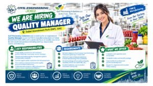 Quality Manager Jobs Dubai 2026