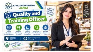 Quality and Training Officer Jobs Dubai 2026 