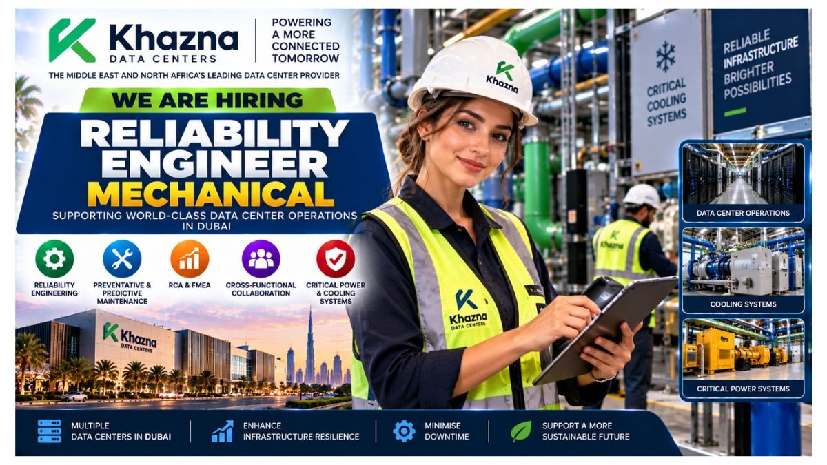 Reliability Engineer Mechanical Jobs Dubai UAE 2026