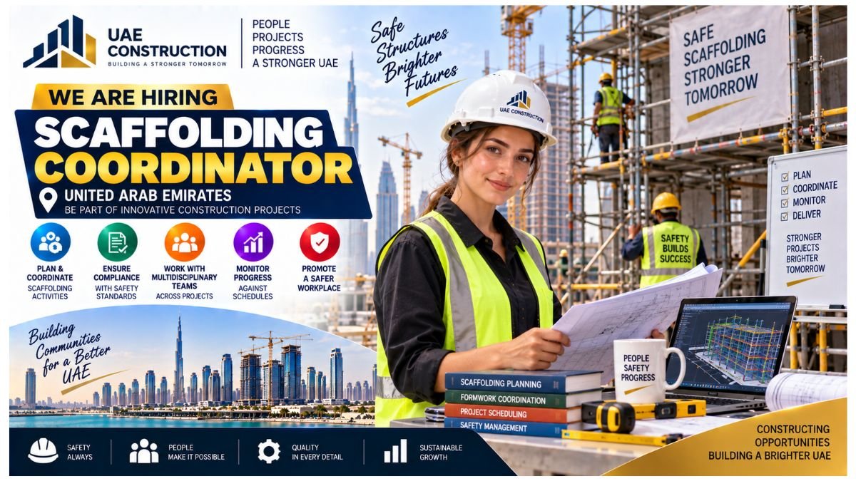 Scaffolding Coordinator Jobs UAE 2026