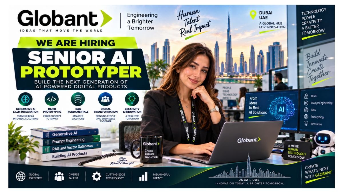 Senior AI Prototyper Jobs Dubai UAE 2026