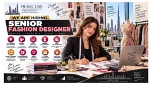 Senior Fashion Designer Jobs Dubai UAE 2026