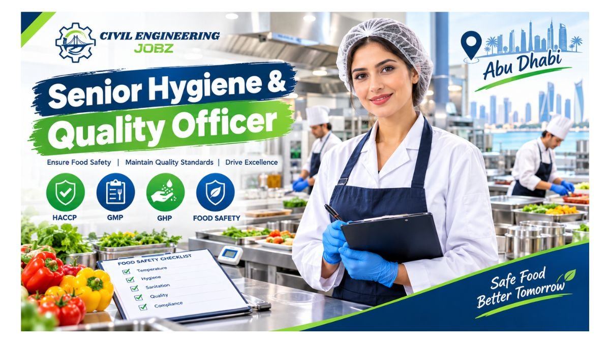 Senior Hygiene & Quality Officer Jobs Abu Dhabi 2026