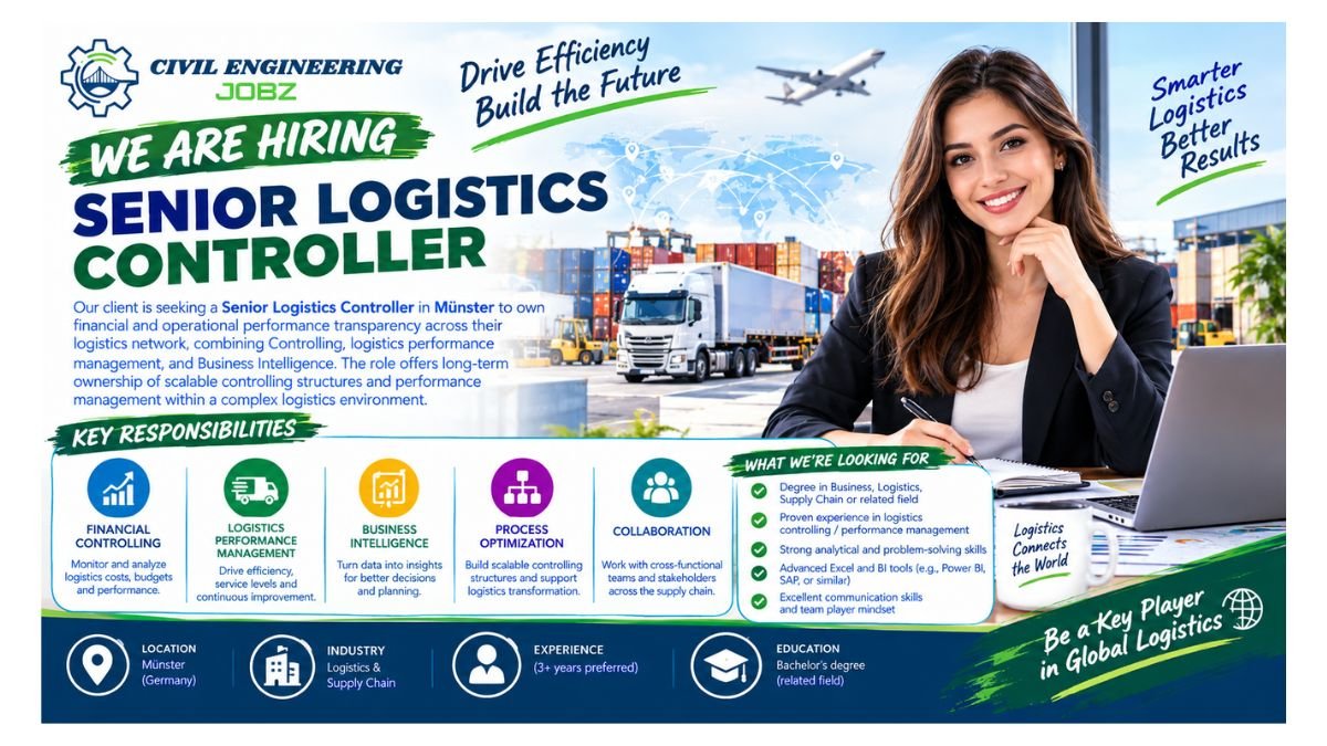 Senior Logistics Controller Jobs Münster Germany 2026